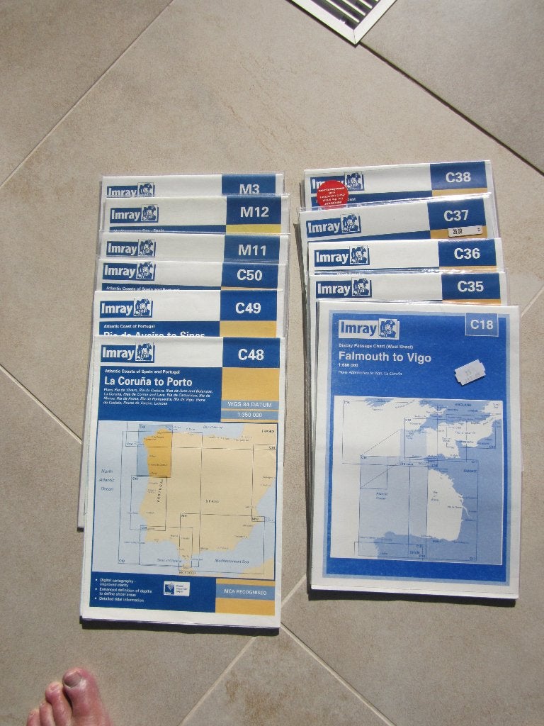 zeekaarten, Sports nautiques & Bateaux, Enlèvement ou Envoi, Comme neuf