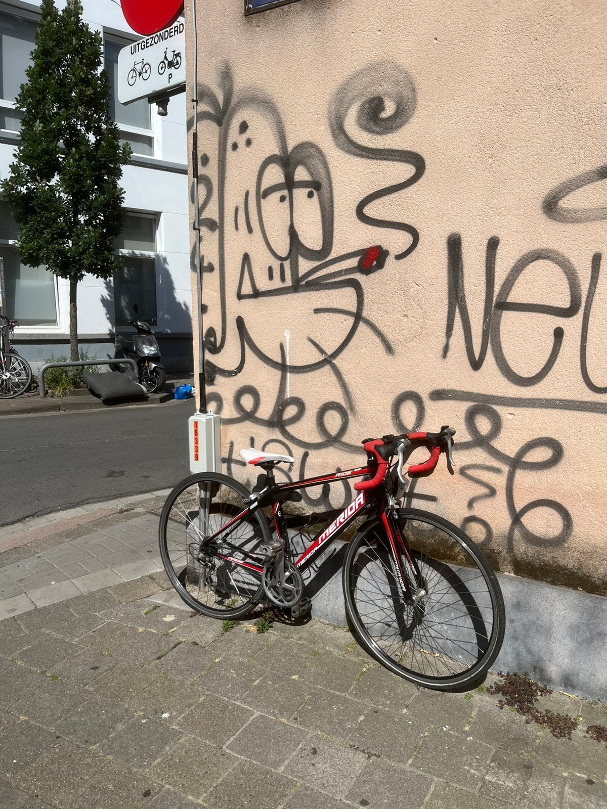 Koersfiets Merida Ride, Ophalen, Zo goed als nieuw