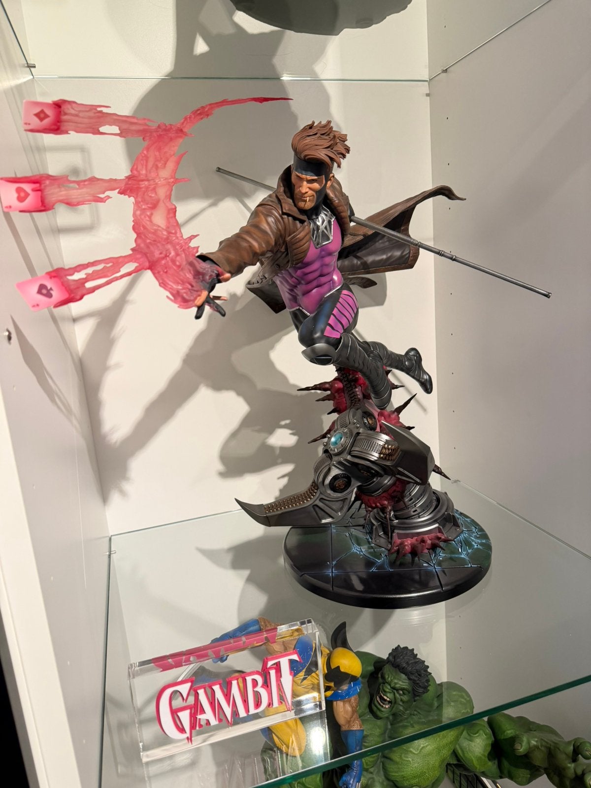 Sideshow X-man Gambit. Premium format, Verzamelen, Ophalen of Verzenden, Zo goed als nieuw