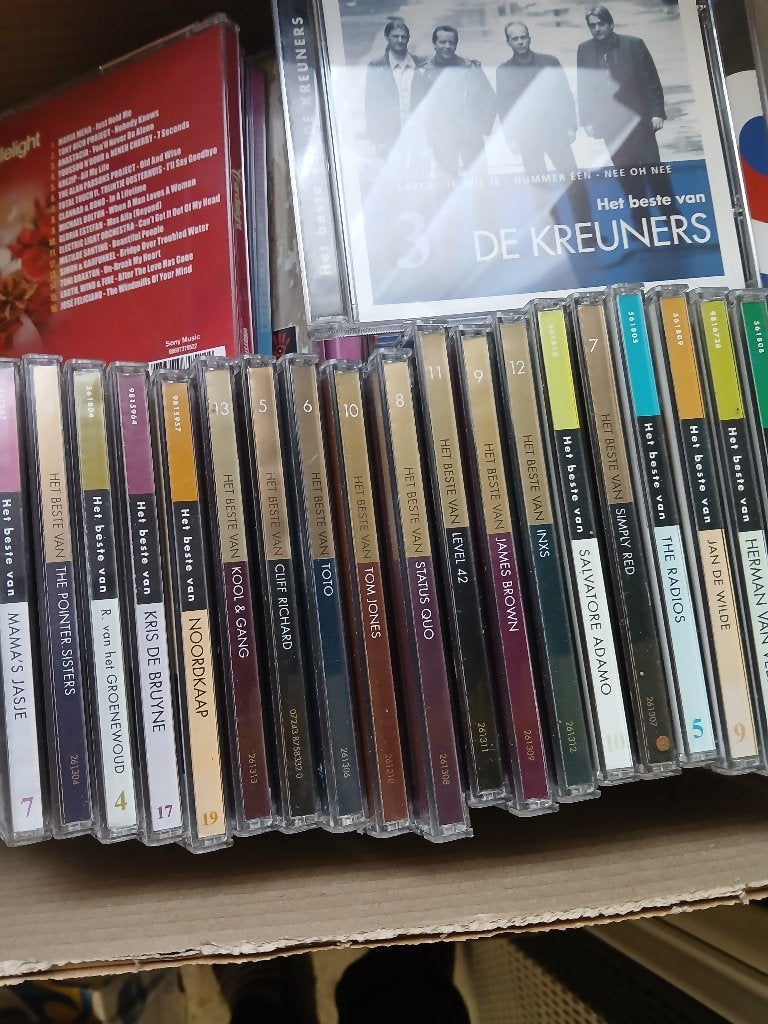 Cd's, Cd's en Dvd's, Cd's | Nederlandstalig, Ophalen, Zo goed als nieuw, Overige genres, Inclusief doosje