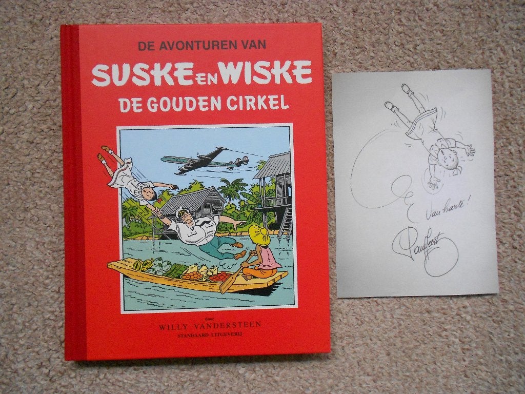 Suske en Wiske 42 Klassiek - De Gouden Cirkel + tek P Geerts, Willy Vandersteen, Eén stripboek, Nieuw, Ophalen of Verzenden