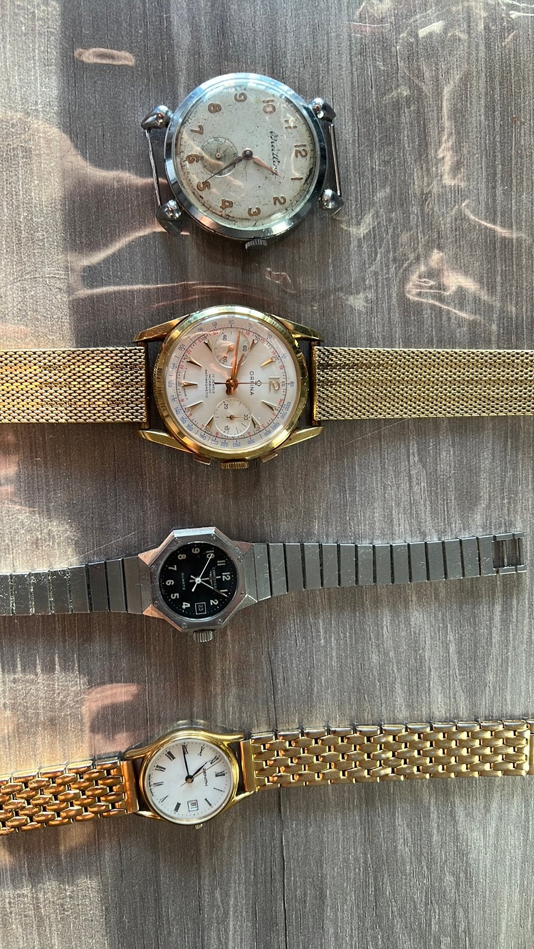 Breitling/longines/zenith/orfina, Ophalen of Verzenden