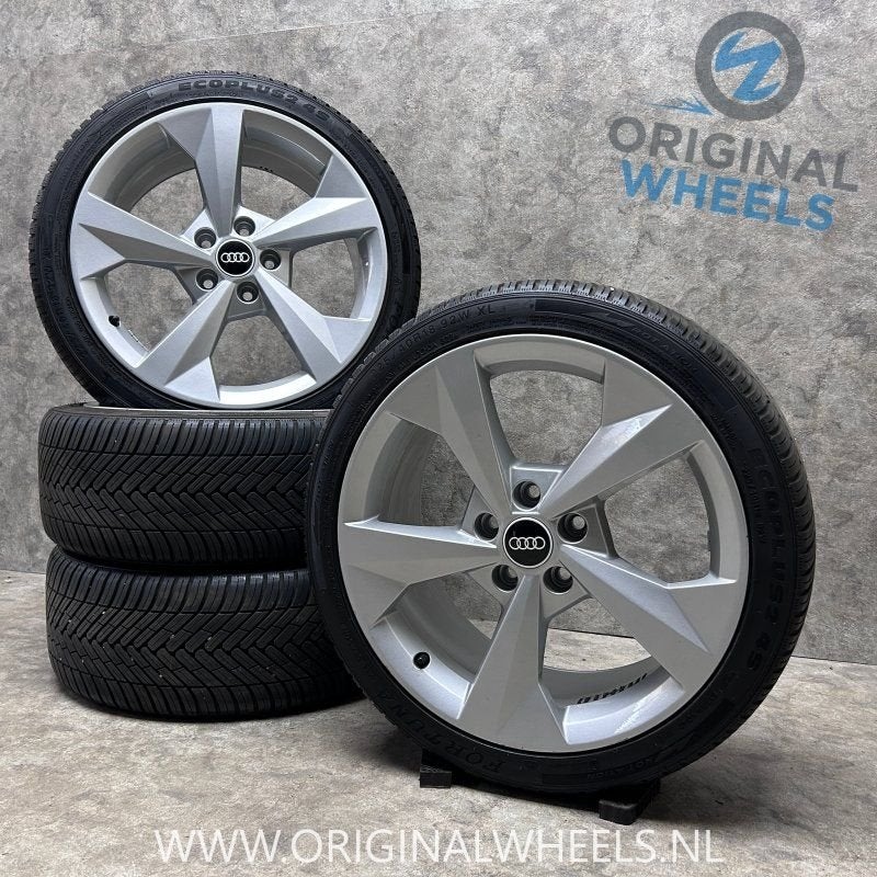 18 inch originele velgen + all season banden Audi A3 8Y 8Y06, Pneus et Jantes, 4 Saisons, -, 18 pouces