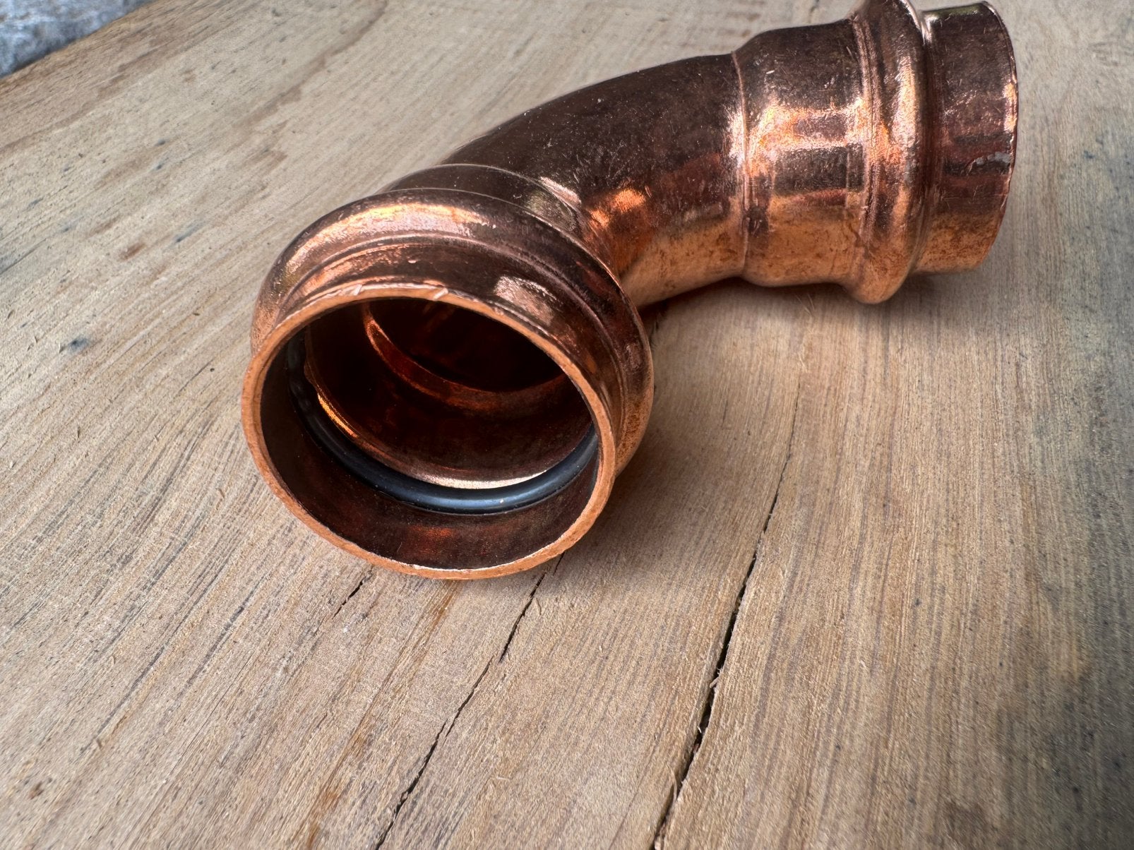 30x Conex Bänninger koperen persbocht 90 – 28 mm, Doe-het-zelf en Bouw, Ophalen of Verzenden, Nieuw, Bochten