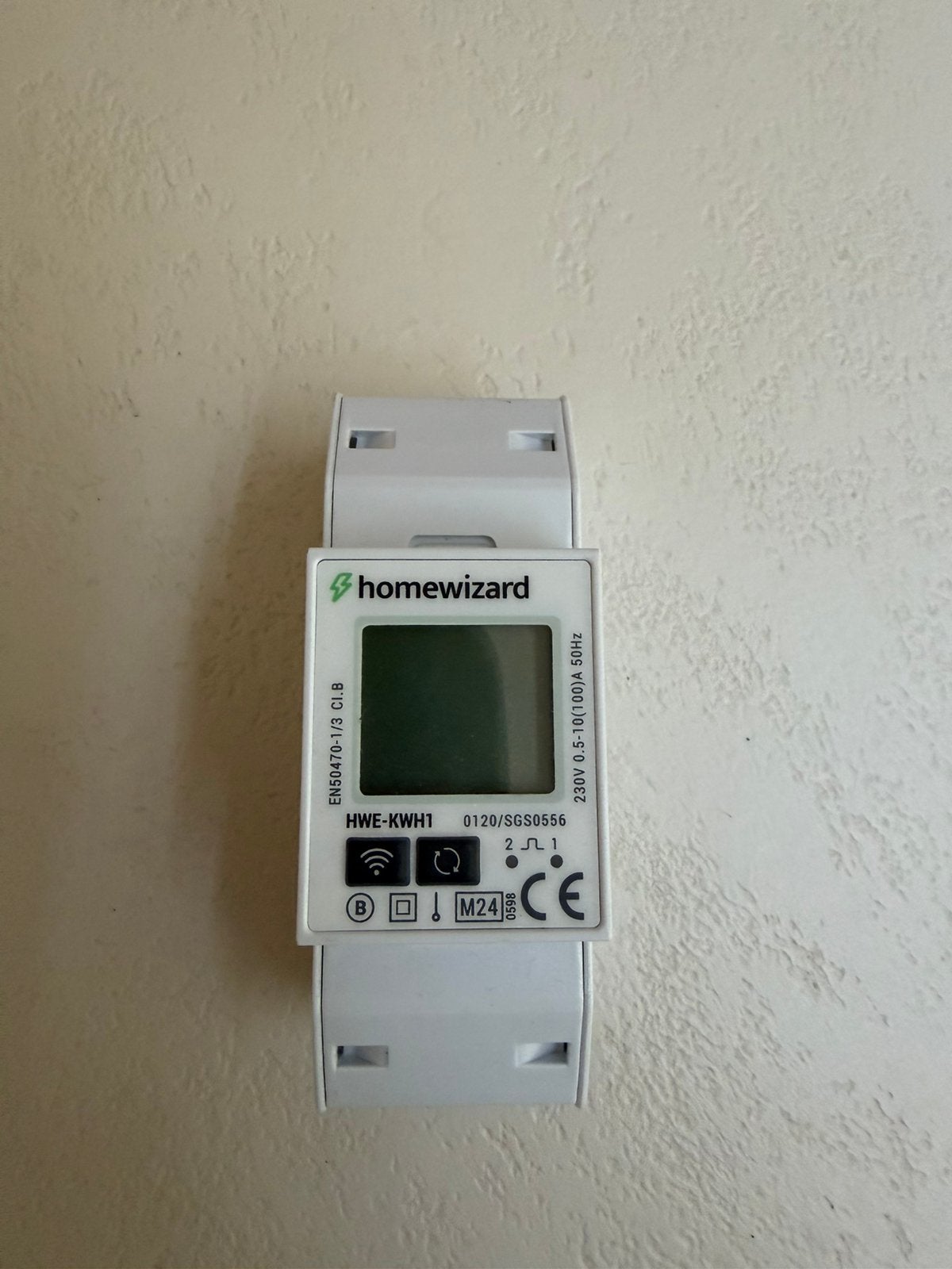 Homwizard Kwh-meter 1-fase, Doe-het-zelf en Bouw, Elektriciteit en Kabels, Ophalen of Verzenden, Nieuw