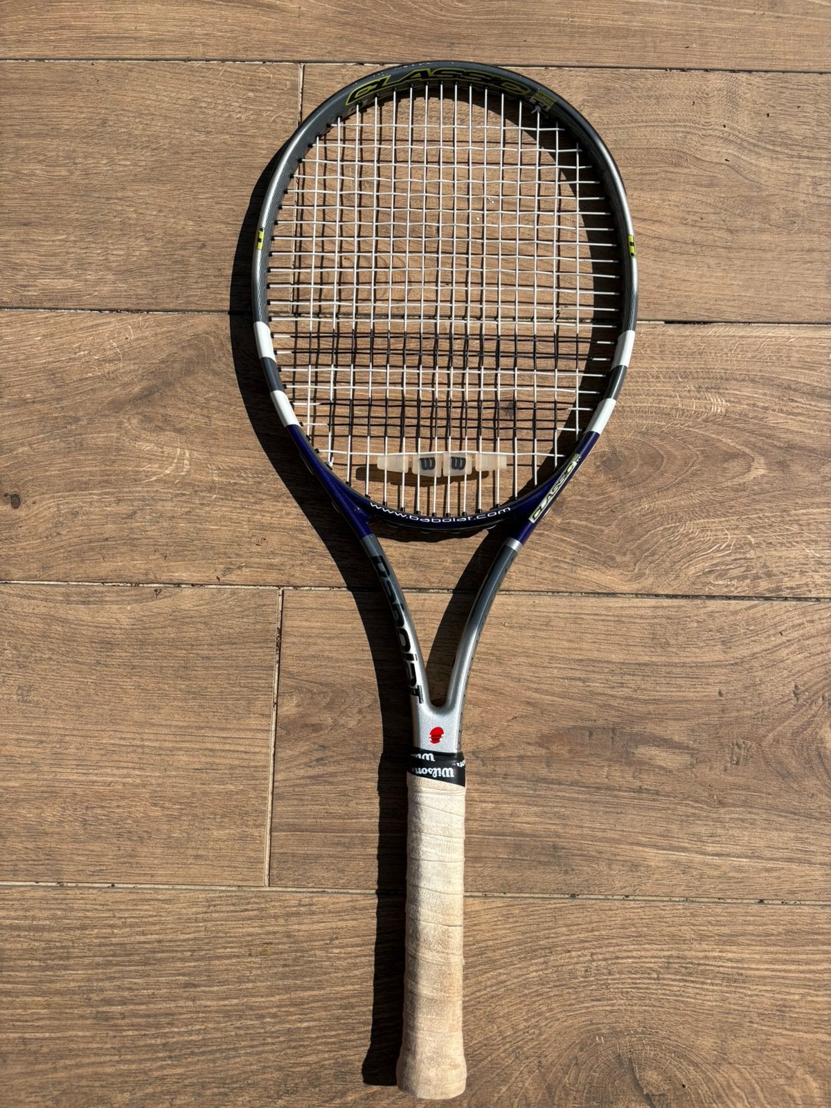 Babolat Classic Tennisracket  + Originele Hoes, Sport en Fitness, Tennis, Zo goed als nieuw, Racket, Babolat, Ophalen