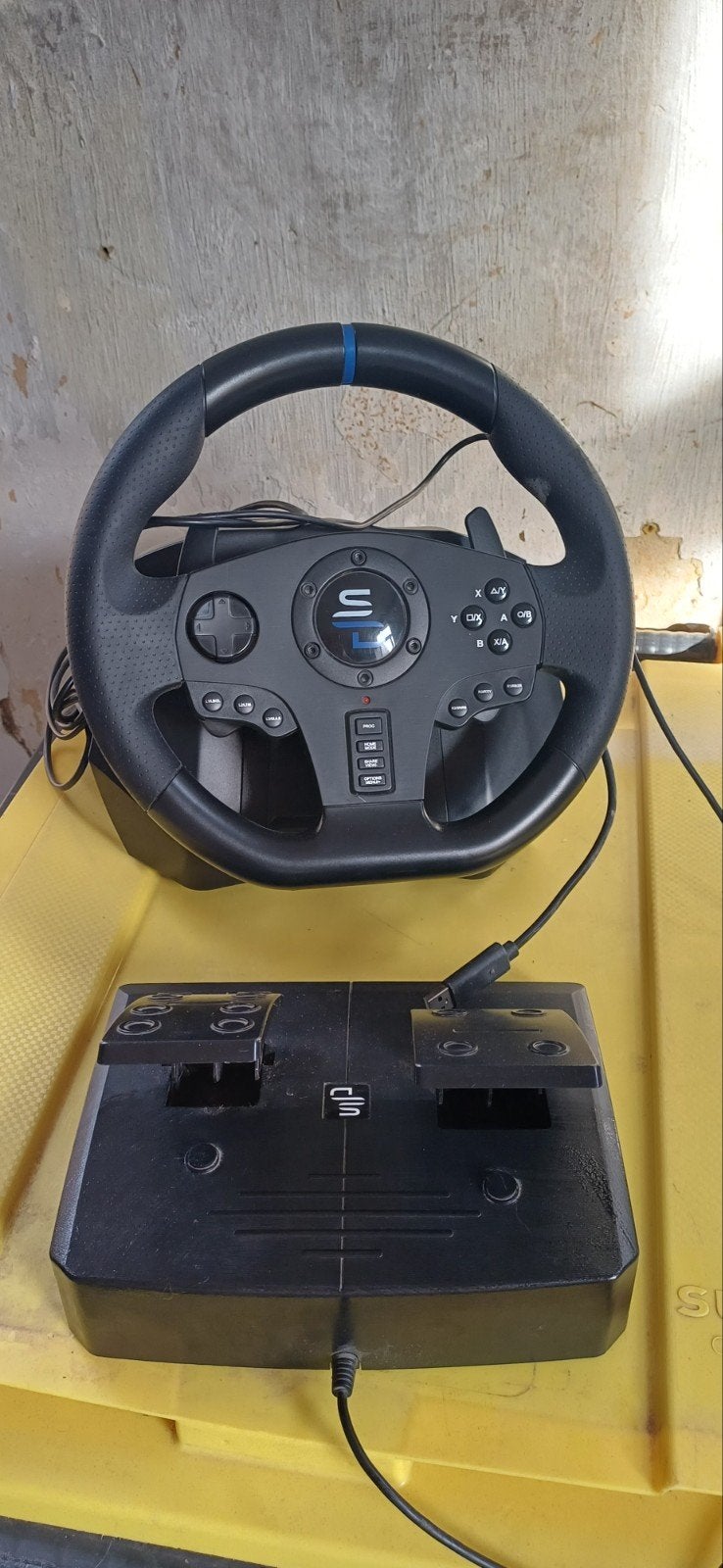 Volant + pédales PlayStation, Enlèvement, Utilisé