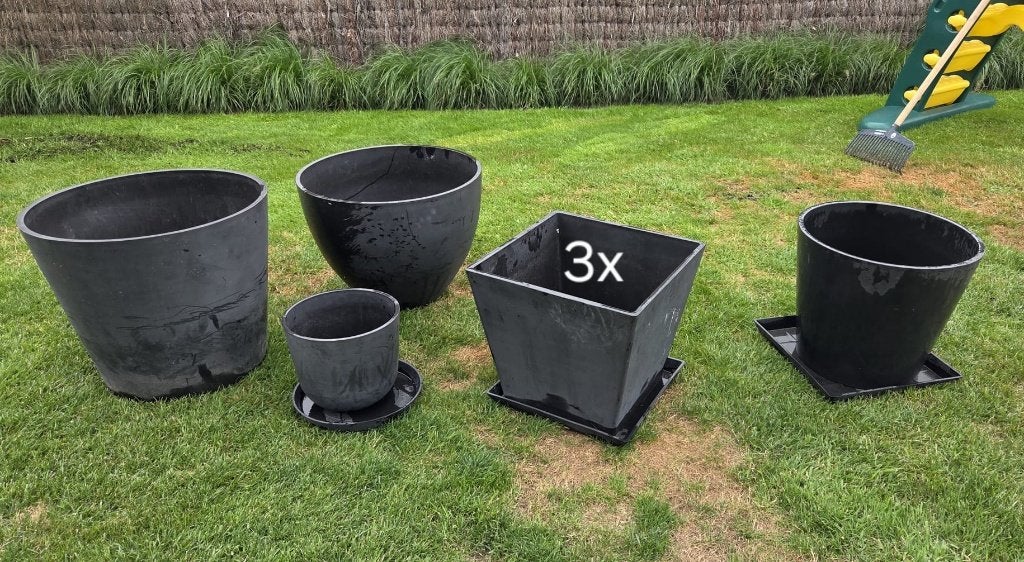 Bloempotten ecopots, Jardin & Terrasse, Pots de fleurs, Synthétique, Jardin, Enlèvement