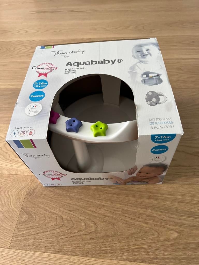 Badring badzitje Aquababy, Ophalen, Zo goed als nieuw, Badzitje of Badring, Overige merken