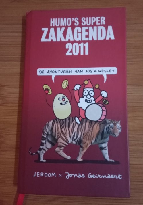 "Humo's Zakagenda '11" (strips Jeroom & Jonas Geirnaert) NEW, Enlèvement ou Envoi, Neuf