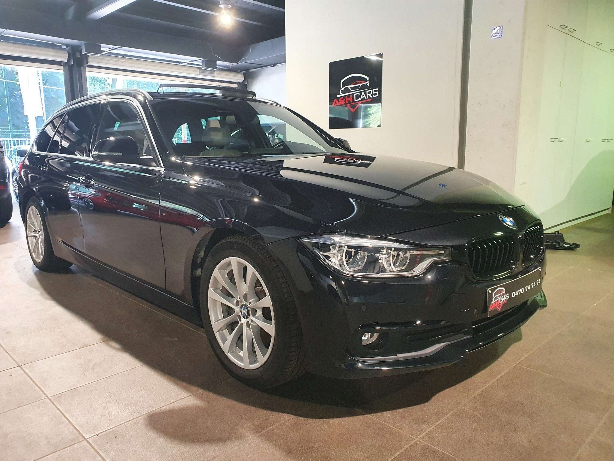 BMW 3 Serie 320 2 place utilitaires Led navi cam panoramique, Cuir, Entreprise, 2 places, Automatique