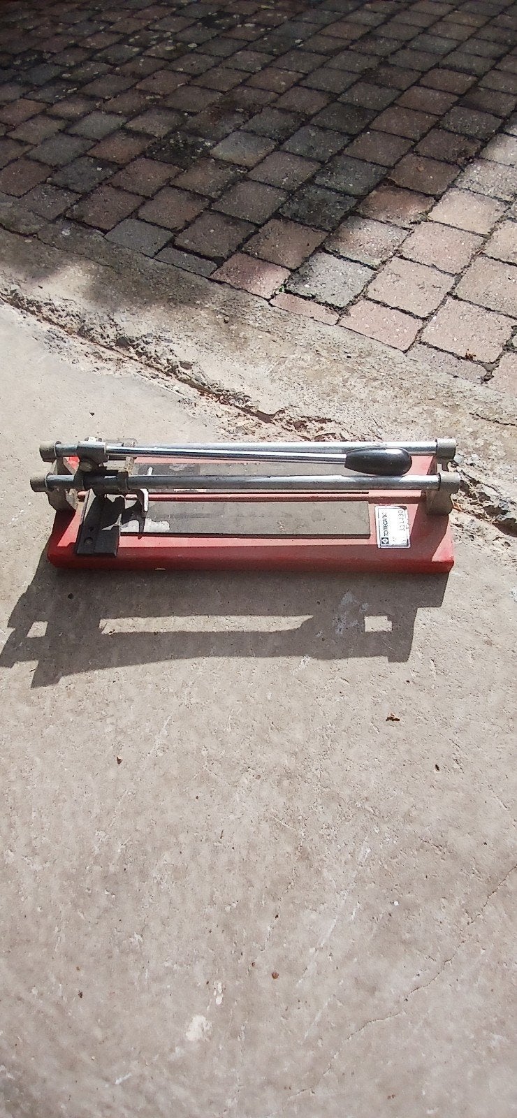 Coupe carrelage, Enlèvement