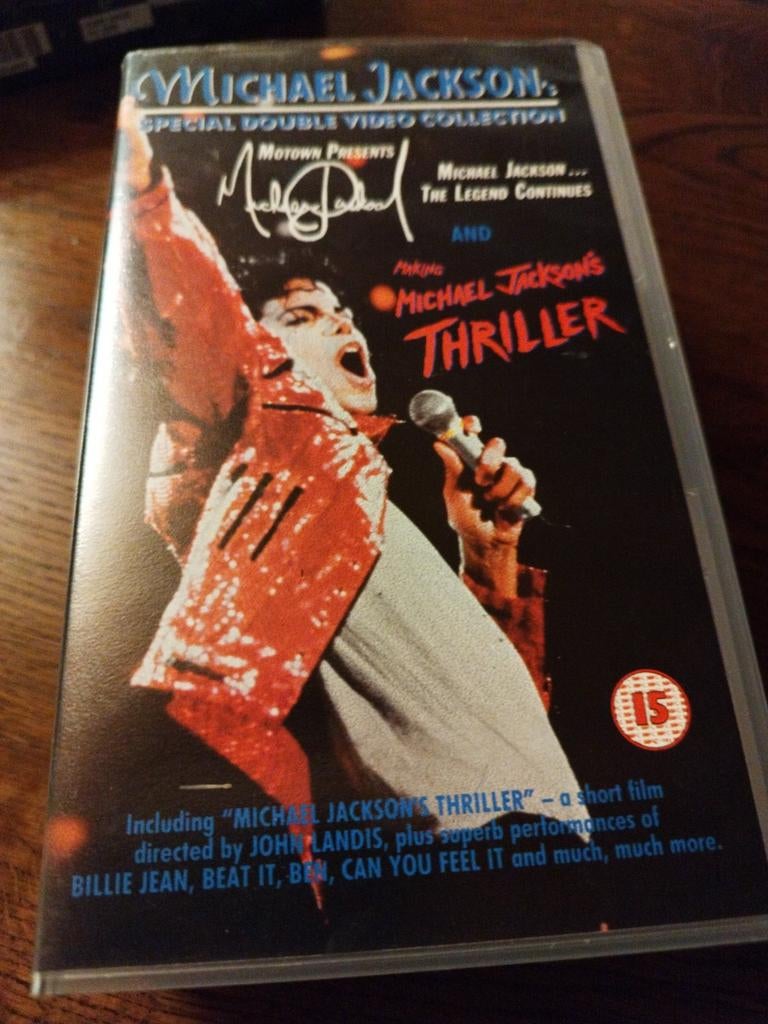 Michael Jackson Vhs Thriller, Ophalen