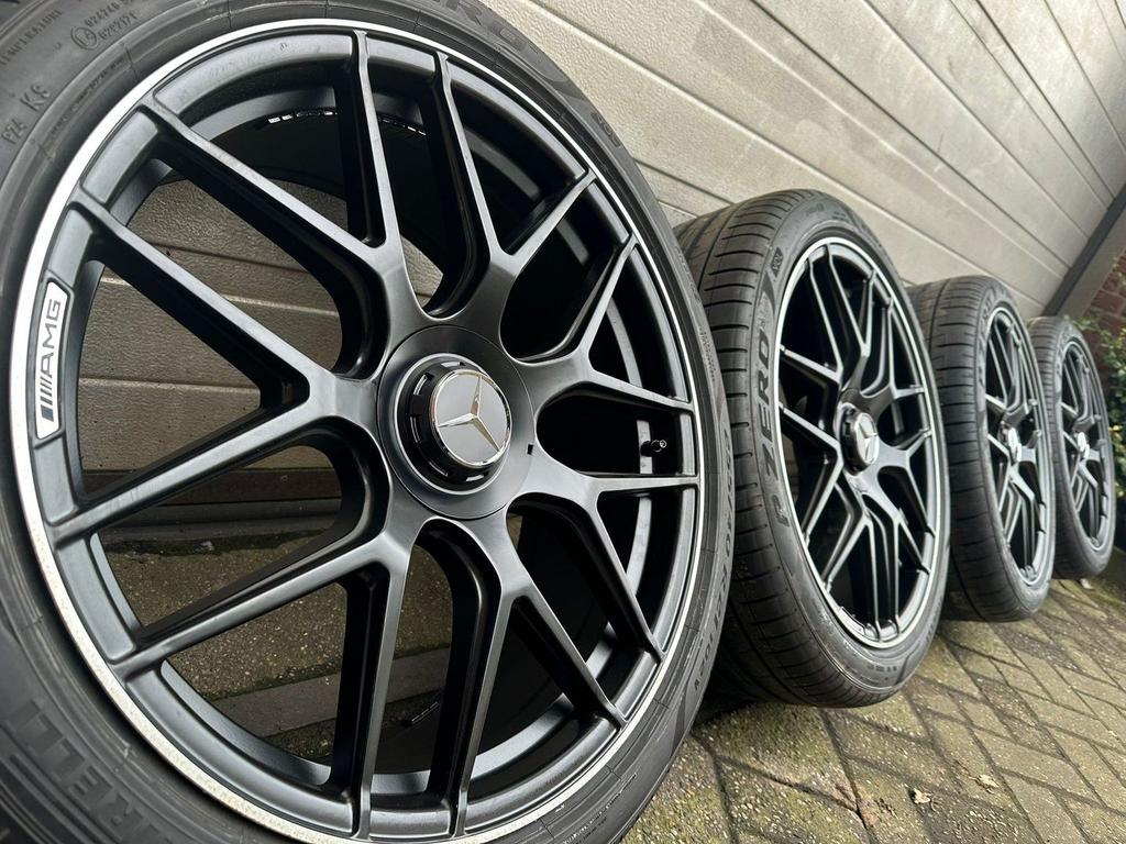 21 inc Mercedes AMG GLC C253 X253 C254 X254 GLC 43 63 velgen, 255 mm, -, -, Banden en Velgen