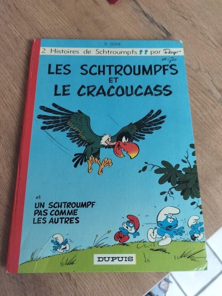 les Schtroumpfs et le cracoucass EO 1969, Enlèvement ou Envoi