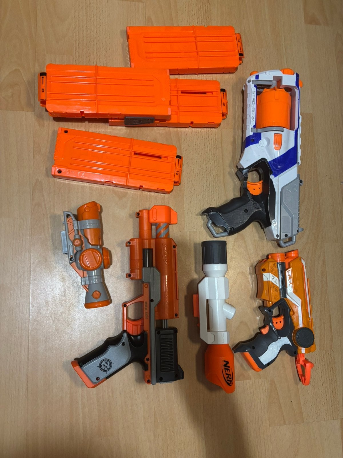 Nerf, Enlèvement, Utilisé