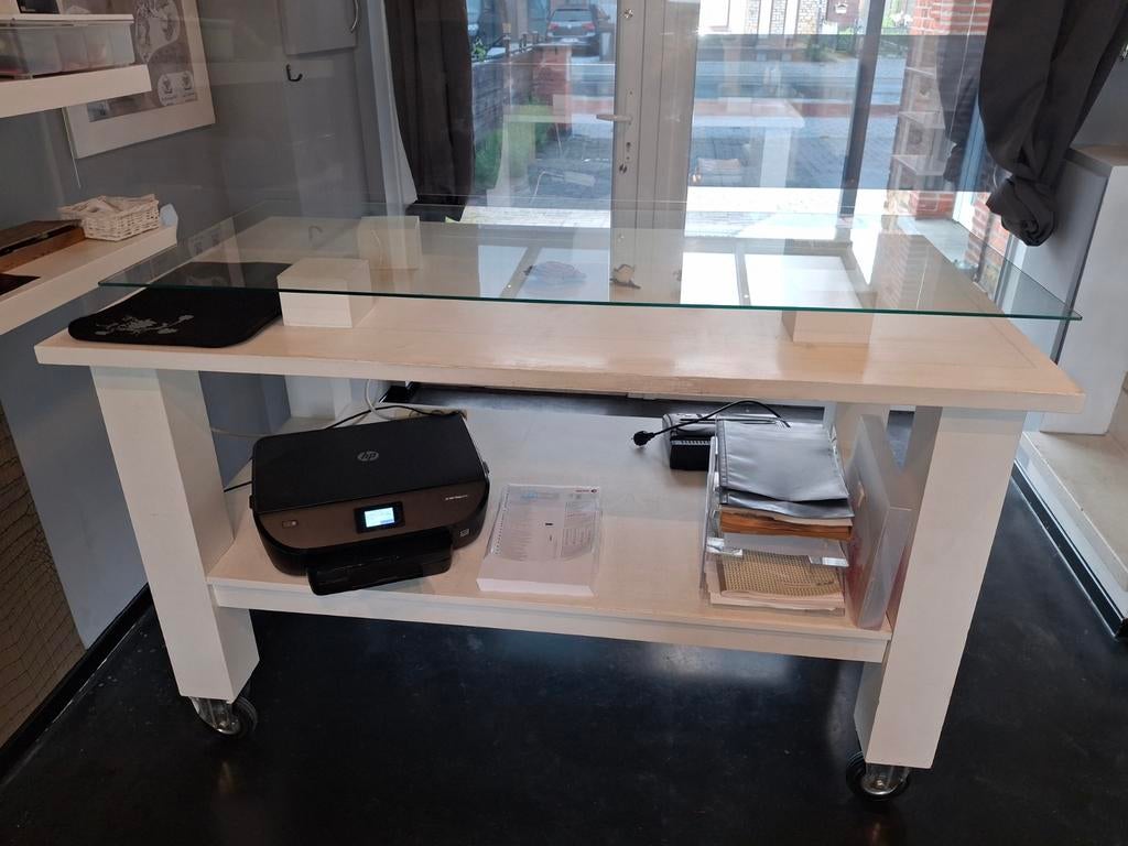 Houten verrijdbare toog, Ophalen, Gebruikt, Meubilair