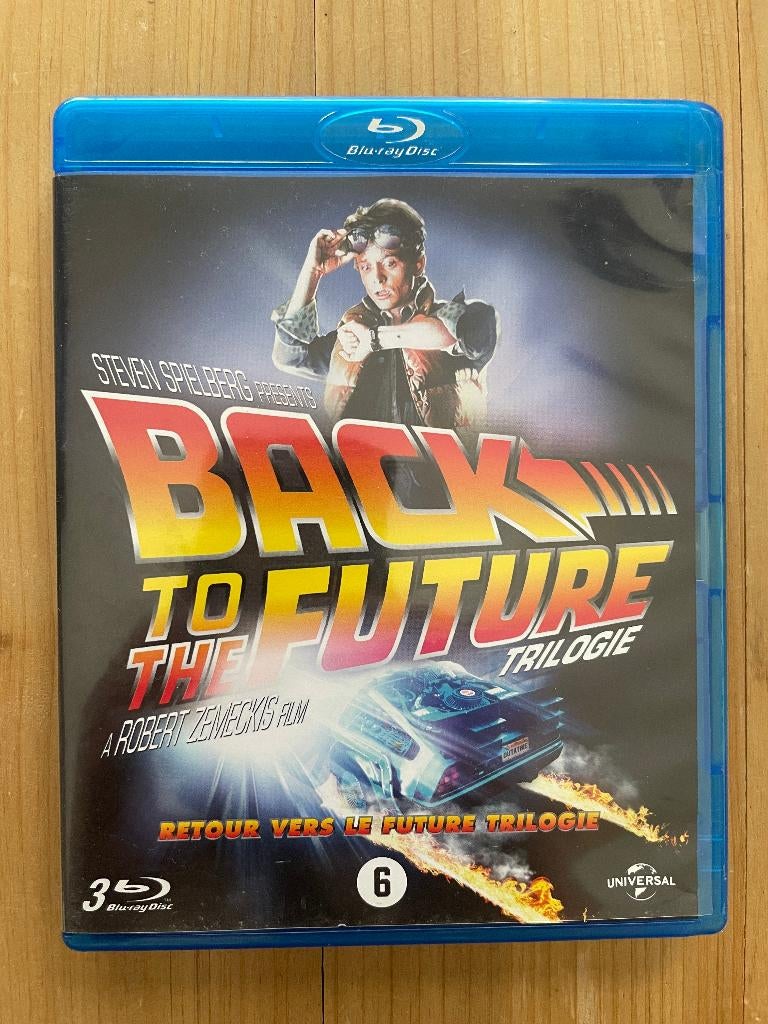 Back to the future - Trilogy (blu-ray), Cd's en Dvd's, Ophalen of Verzenden, Zo goed als nieuw, Klassiekers