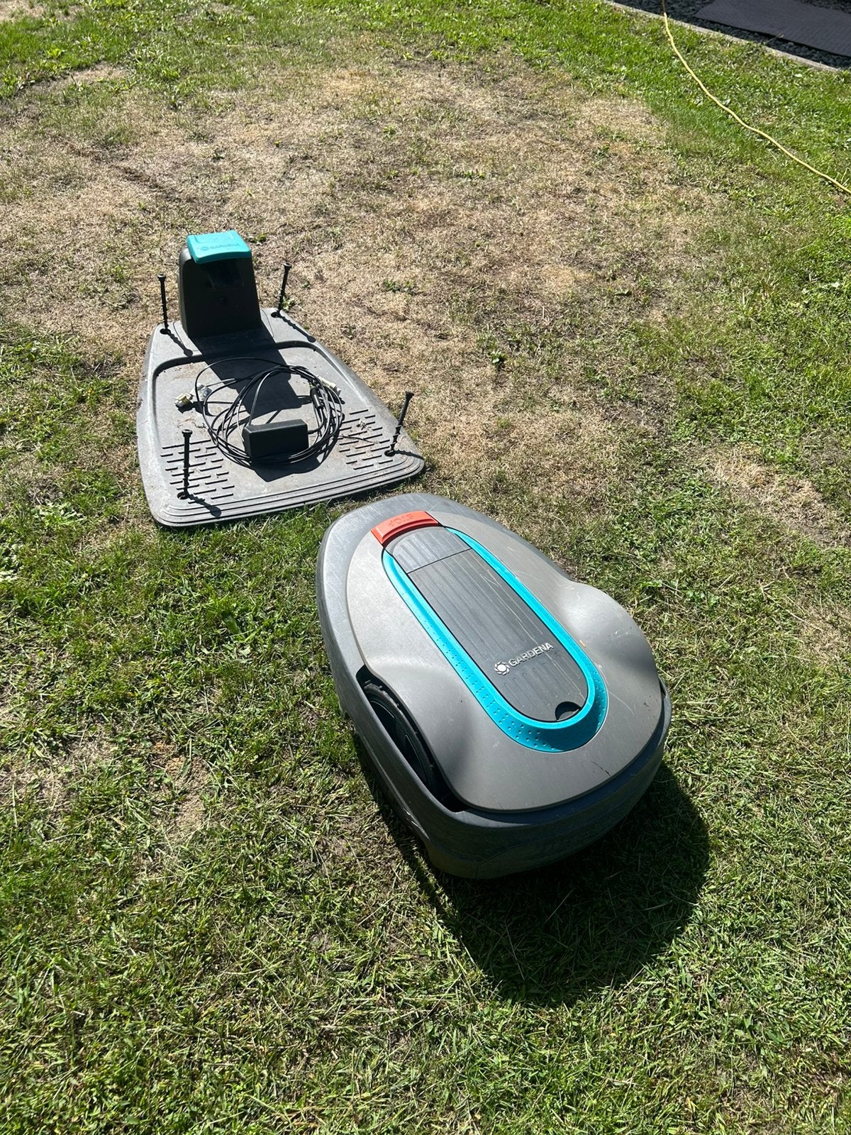 Gardena robotmaaier laadstation stuk, Ophalen, Gebruikt