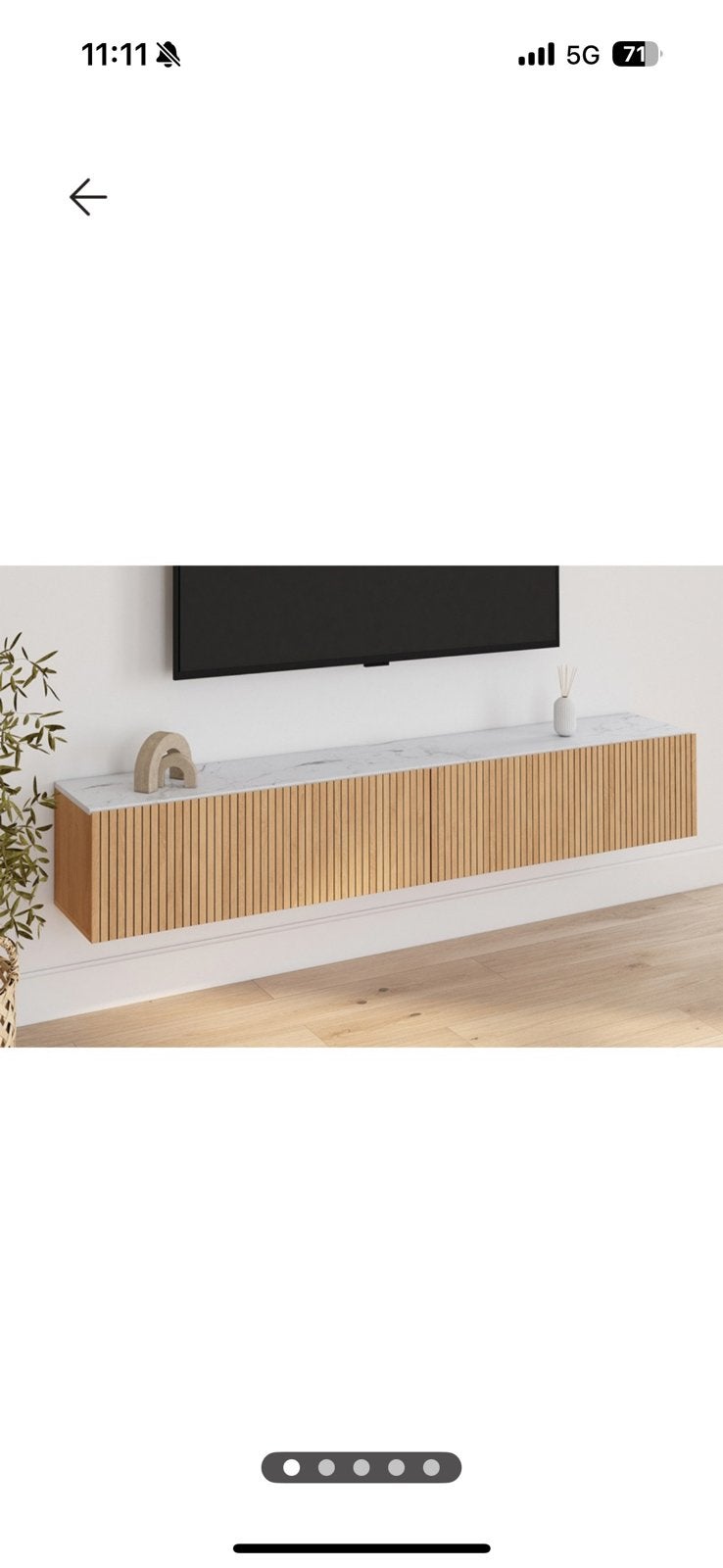 Meuble tv, Bricolage & Construction, Enlèvement ou Envoi, Comme neuf