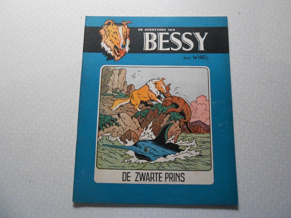 Bessy 11 De zwarte prins 1956 1 ste druk., Willy vandersteen, Enlèvement ou Envoi, Une BD, Comme neuf