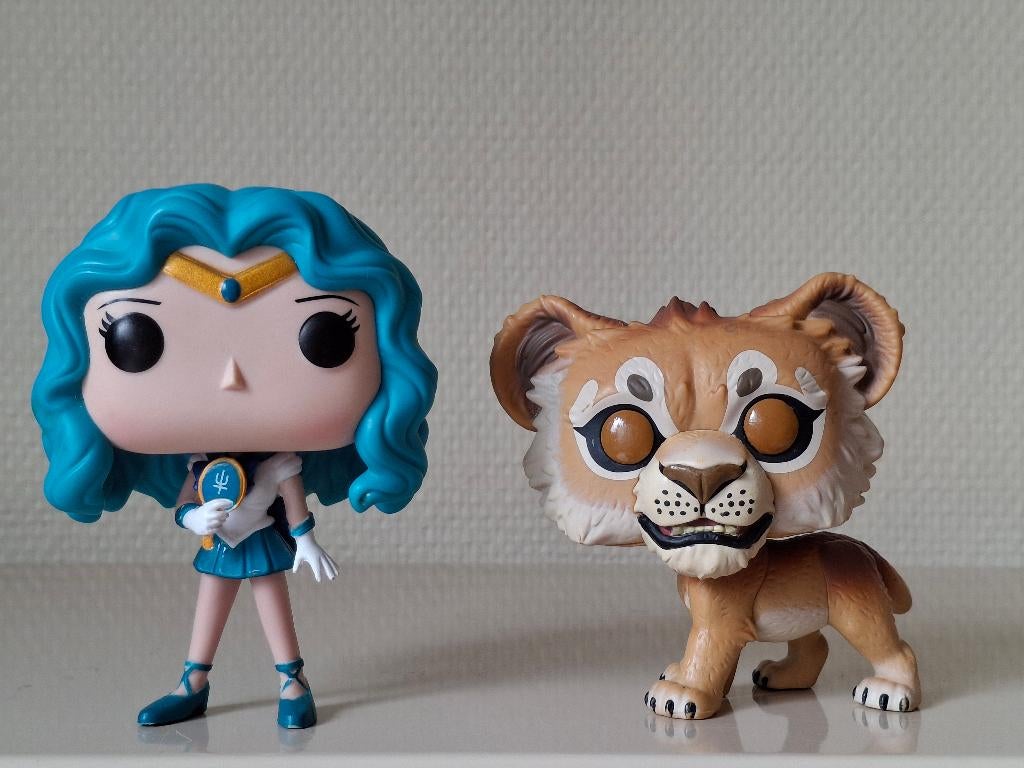 2 Funko Pop Figuren ( The Lion King Simba - Sailor Neptune), Enlèvement ou Envoi