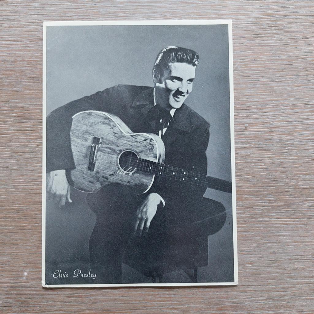 Oude foto Elvis Presley (13x18 cm), Verzamelen, Ophalen of Verzenden, Foto