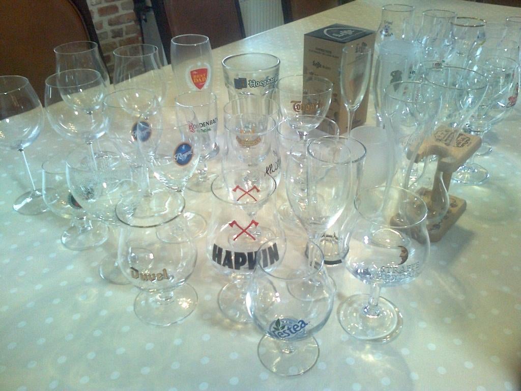 bierglazen, Ophalen, Nieuw