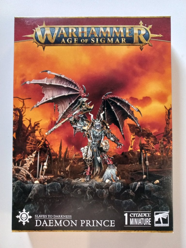 Warhammer Age of Sigmar - Slaves to Darkness: Daemon Prince, Hobby en Vrije tijd, Ophalen of Verzenden, Nieuw, Warhammer, Figuurtje(s)