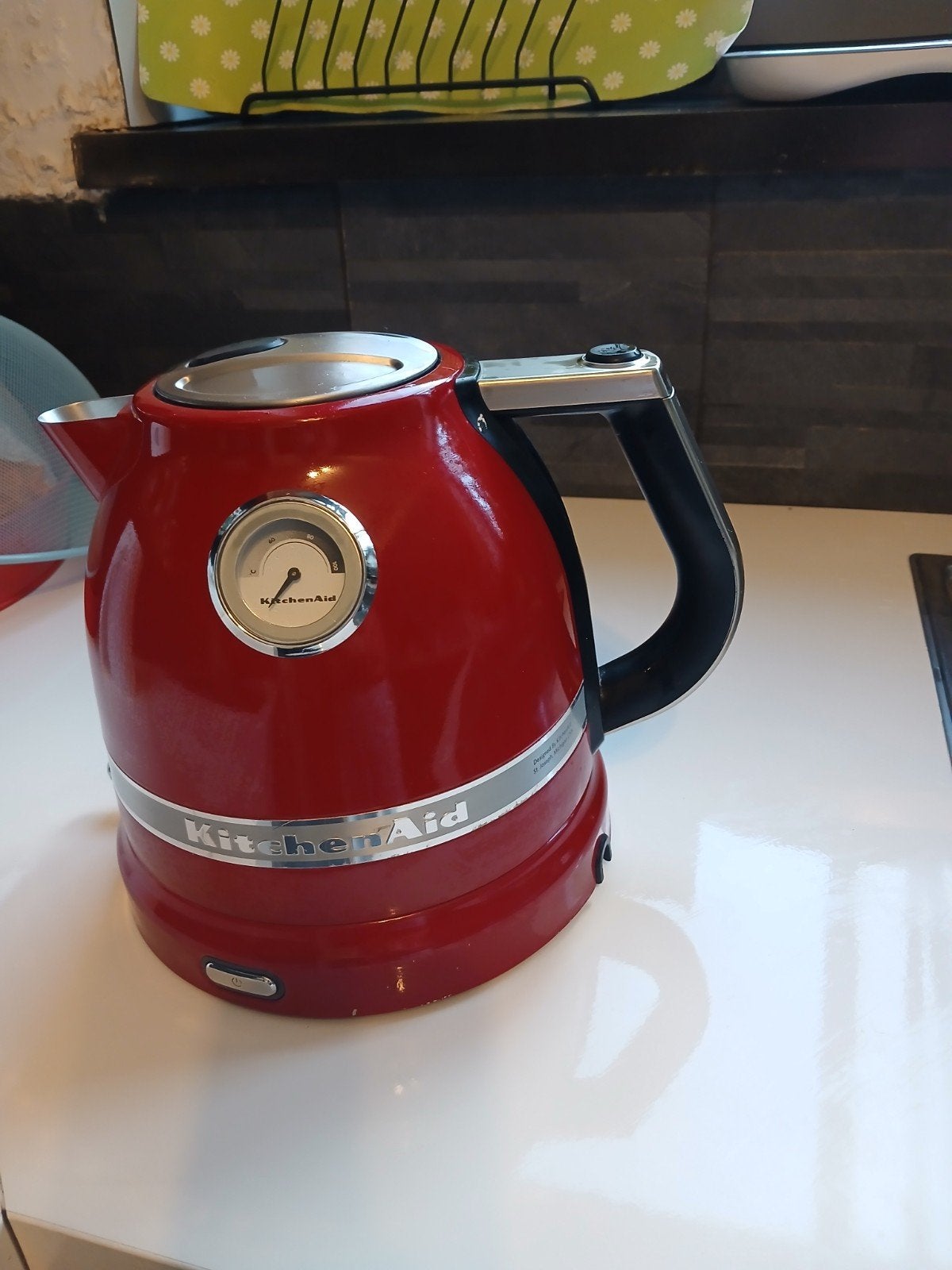 KitchenAid waterkoker, Ophalen, Gebruikt