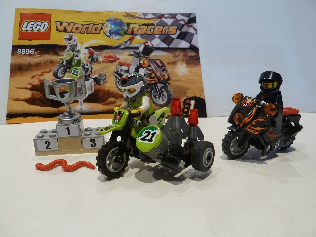 Lego World Racers 8896 Snake Canyon, Lego, Ophalen of Verzenden, Zo goed als nieuw, Complete set