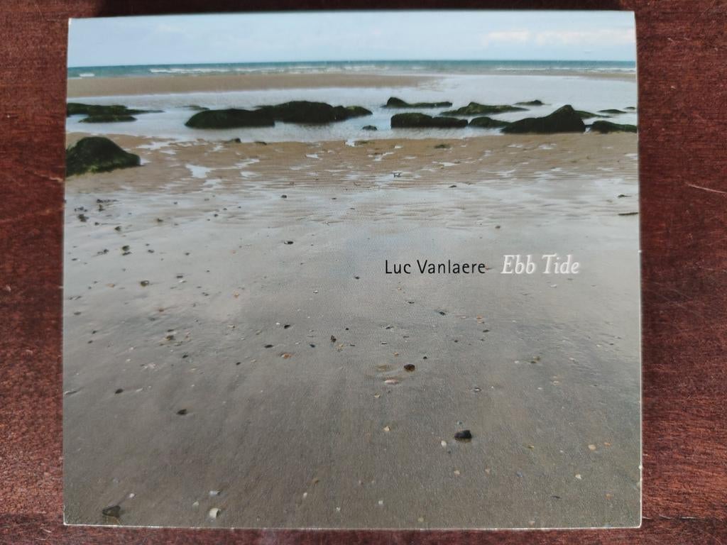 CD : LUC VANLAERE - EBB TIDE  gesigneerd, Cd's en Dvd's, Ophalen of Verzenden, Zo goed als nieuw