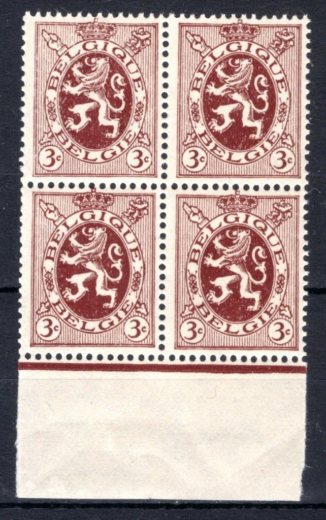 278 MNH 1929 - Armoiries (4 pièces), Envoi, Non oblitéré, Neuf
