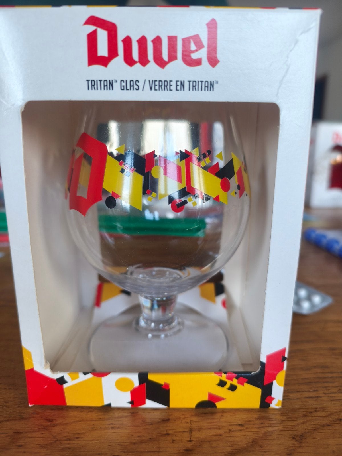 Tritan duvel, Verzamelen, Glas en Drinkglazen, Ophalen