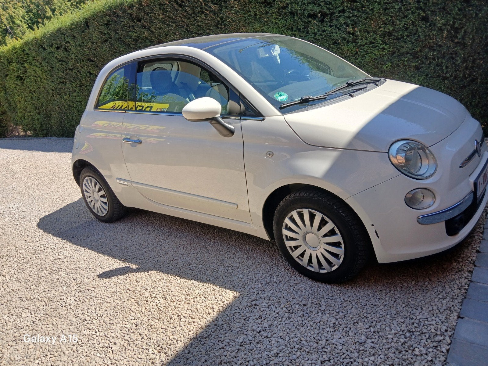 fiat 500 nov 2010 benzine, Autos, Achat, Beige, Boîte manuelle, Rétroviseurs électriques