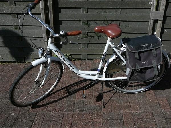 Mooie damesfiets met 7 versnellingen, Fietsen en Brommers, Gebruikt, Velgrem, 47 tot 50 cm, Versnellingen