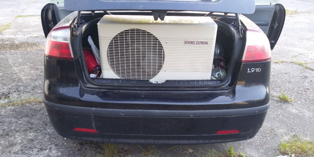 Airco met 2 units - Ongebruikt, Elektronische apparatuur, Airco's, Koelen en Ontvochtigen, 3 snelheden of meer, Ophalen of Verzenden