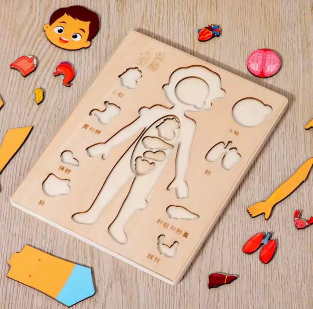 Puzzle éducatif, Enlèvement ou Envoi, Comme neuf