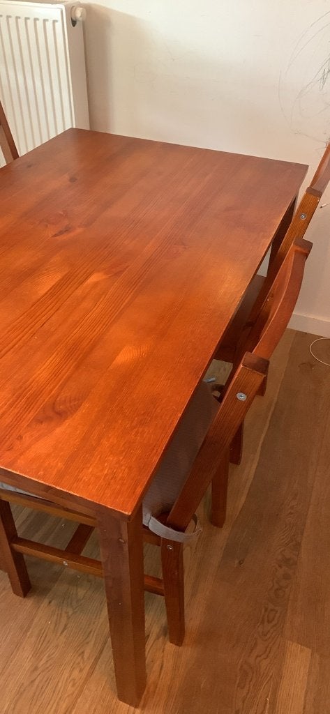 kitchen/dining table, 100 à 150 cm, Quatre personnes, Enlèvement, Utilisé