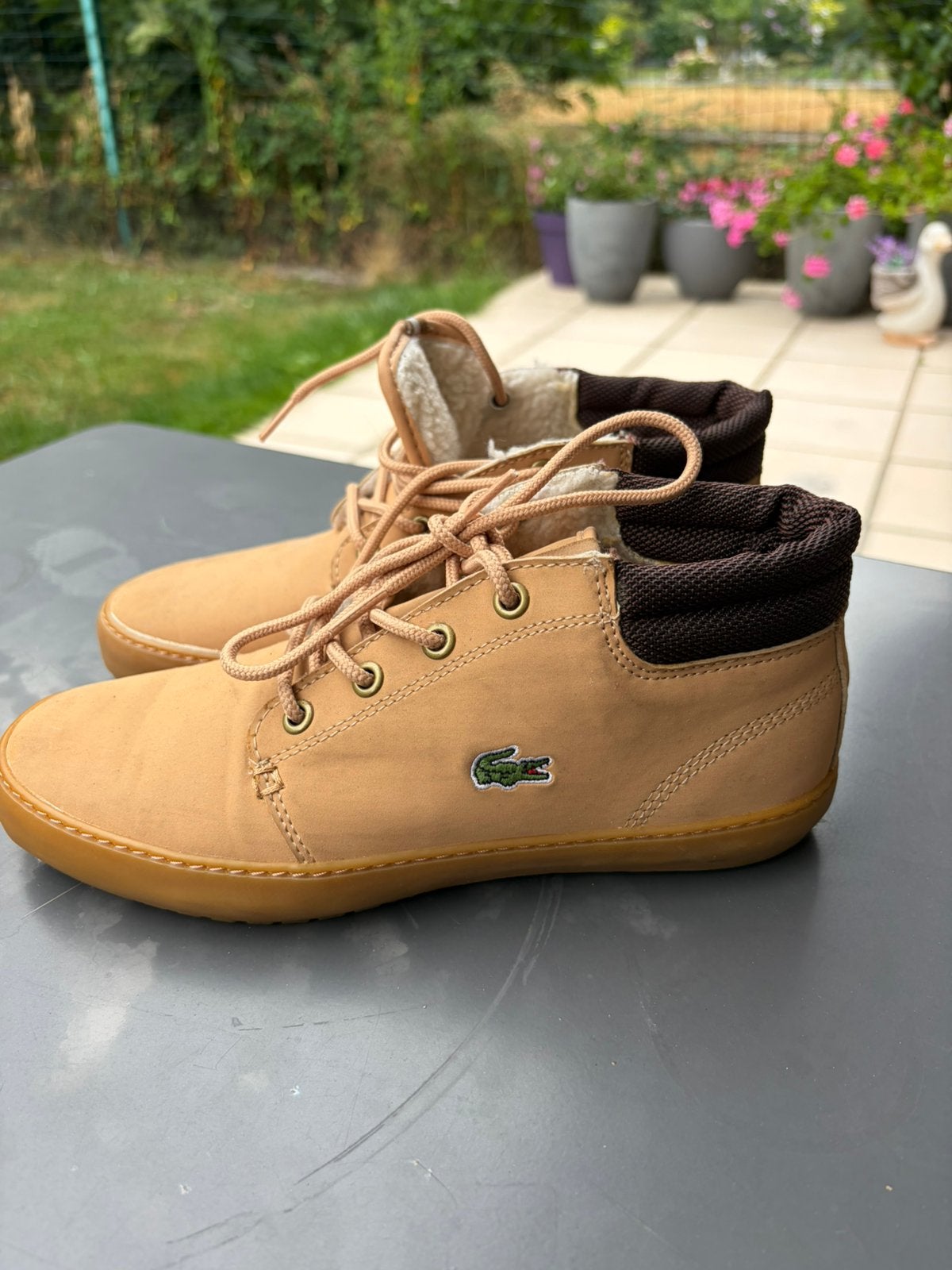 Chaussures lacoste  camel/beige, Kleding | Dames, Schoenen, Beige, Gedragen, Wandelschoenen, Ophalen of Verzenden