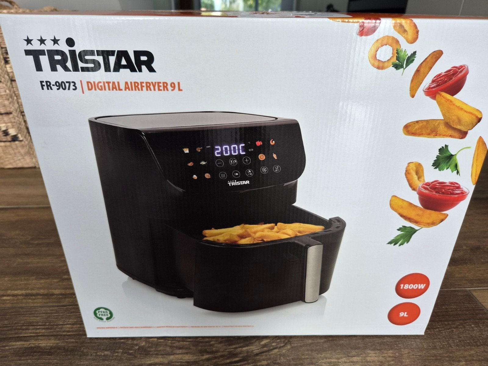 airfryer 9L, Enlèvement, Neuf, Friteuse à air