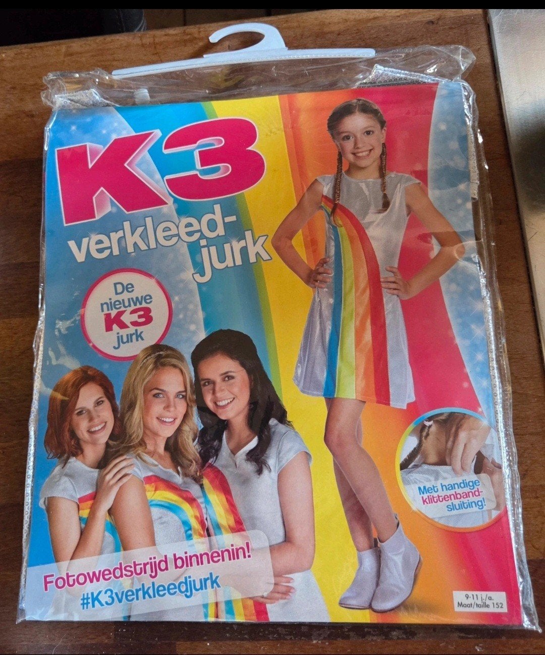 K3 Regenboog Verkleedjurk (nieuw), Ophalen of Verzenden, Nieuw, Meisje