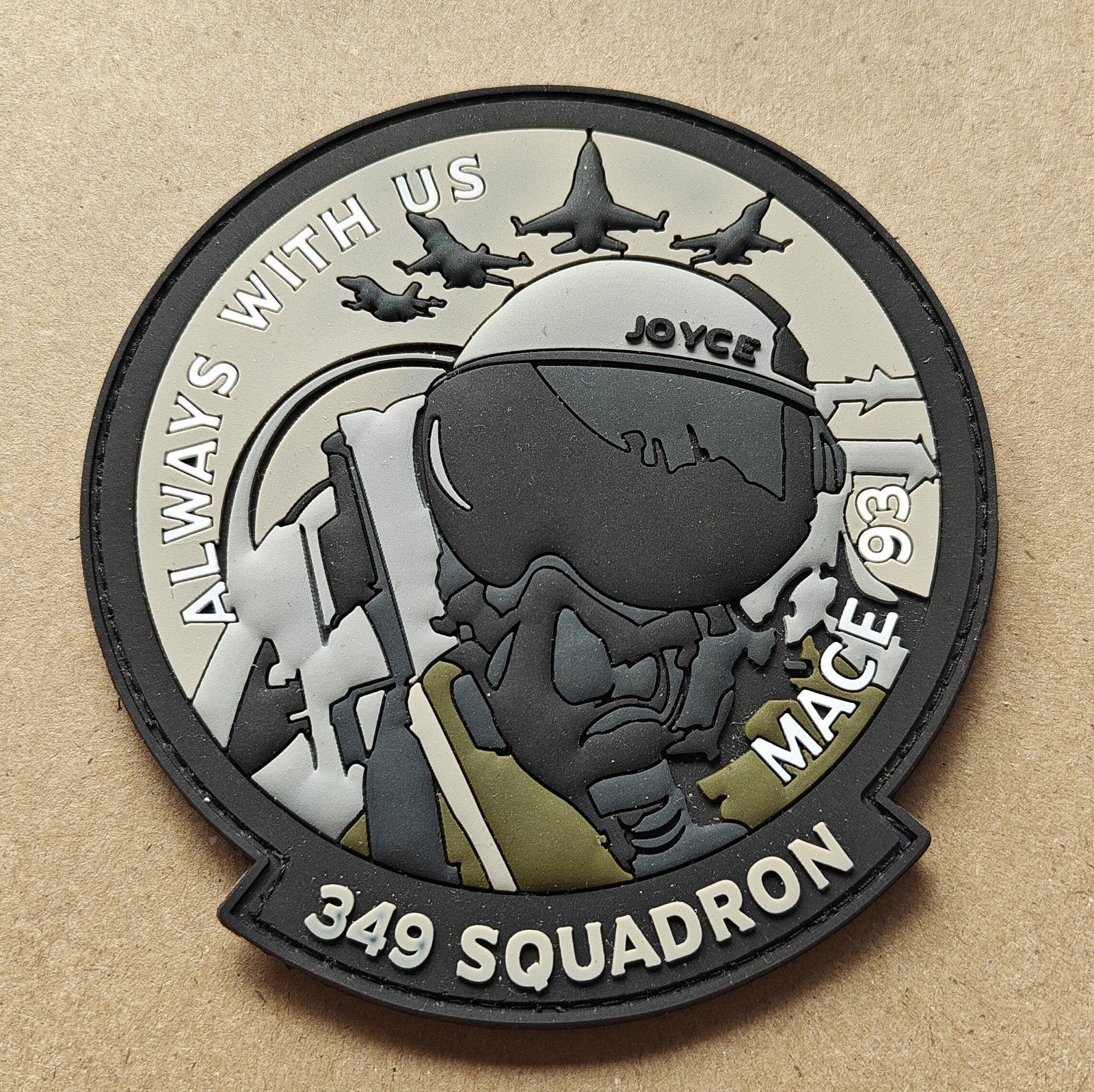 349 SQN Kleine Brogel Mace 93, Verzamelen, Militaria | Algemeen, Ophalen of Verzenden, Luchtmacht, Embleem of Badge