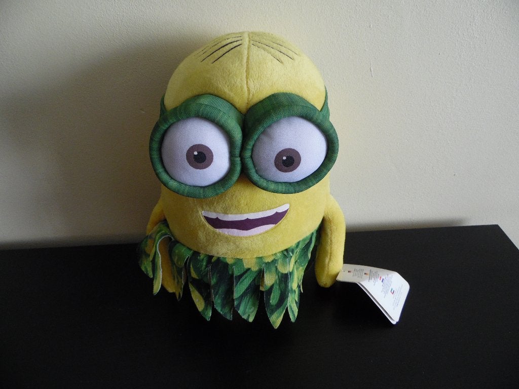 PELUCHE MINION HAWAIEN NEUF, Neuf, Jaune, Enlèvement ou Envoi, Autres marques