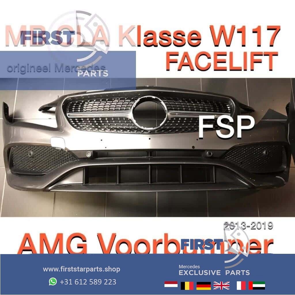 W117 X117 CLA Facelift AMG Voorbumper Compleet 2013-2019 Dia, Gebruikt, -, Voor, Ophalen of Verzenden