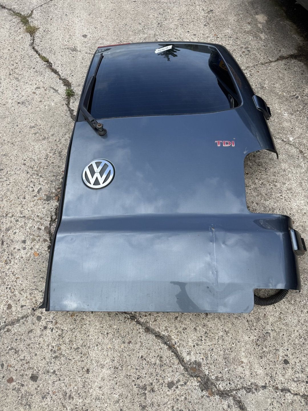 Volkswagen T5 achterdeur RECHTS LD7U, Auto-onderdelen, Gebruikt, Volkswagen, -, Ophalen of Verzenden