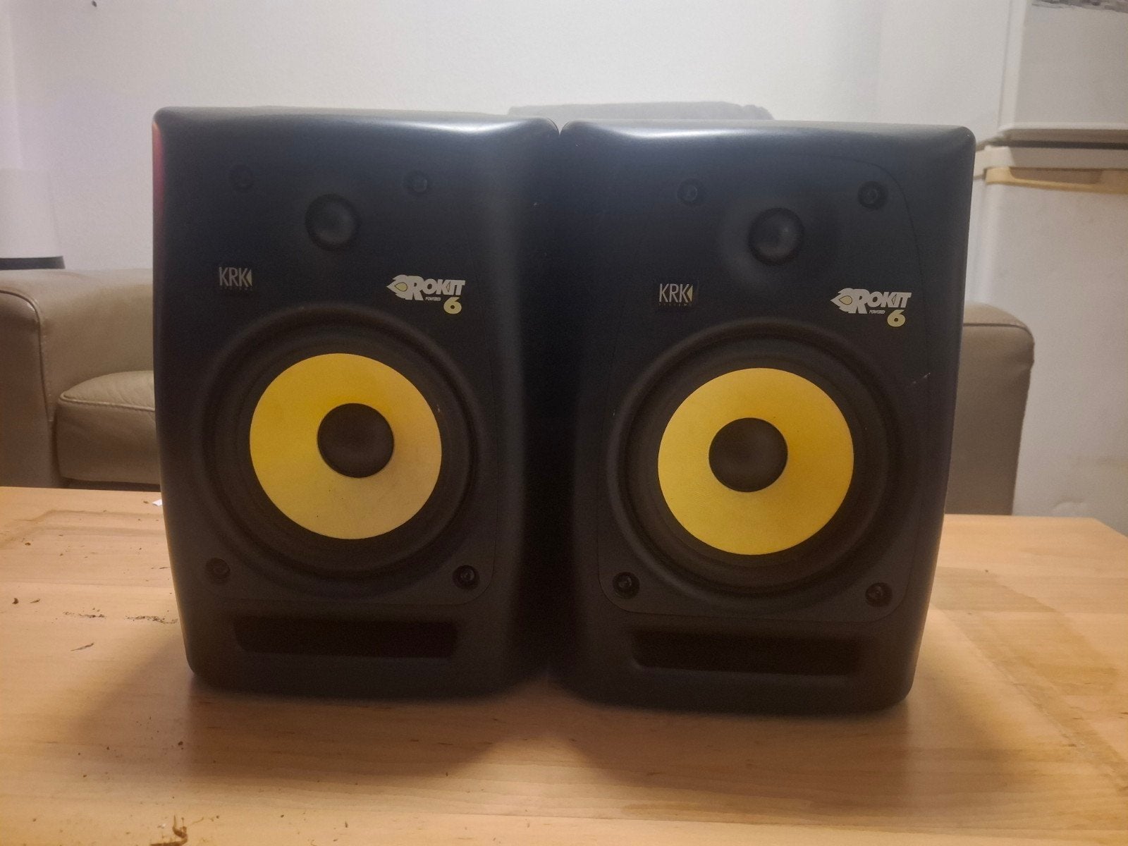 KRK Rokit RP6 G2 – Set van 2 Actieve Studiomonitors, Audio, Tv en Foto, Luidsprekerboxen, Ophalen, KRK