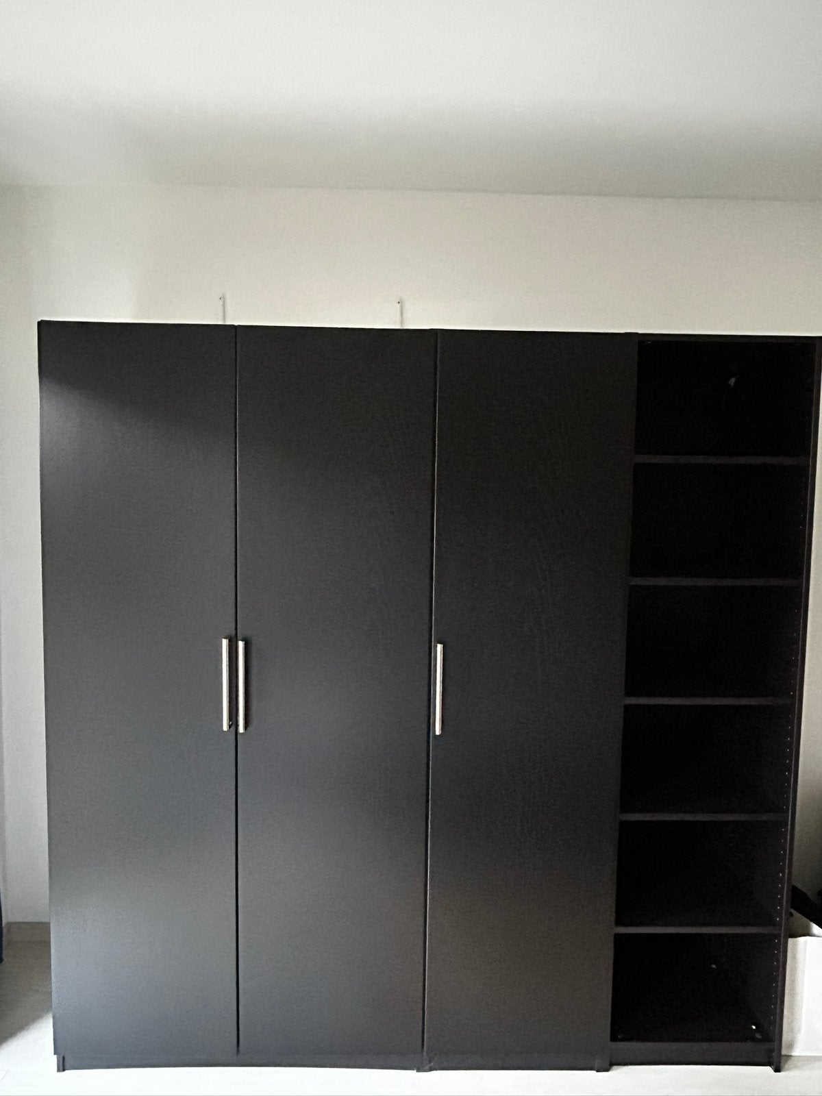 PAX kast B200 x H201 x D58, Ophalen, Gebruikt, 200 cm of meer, Met lade(s)