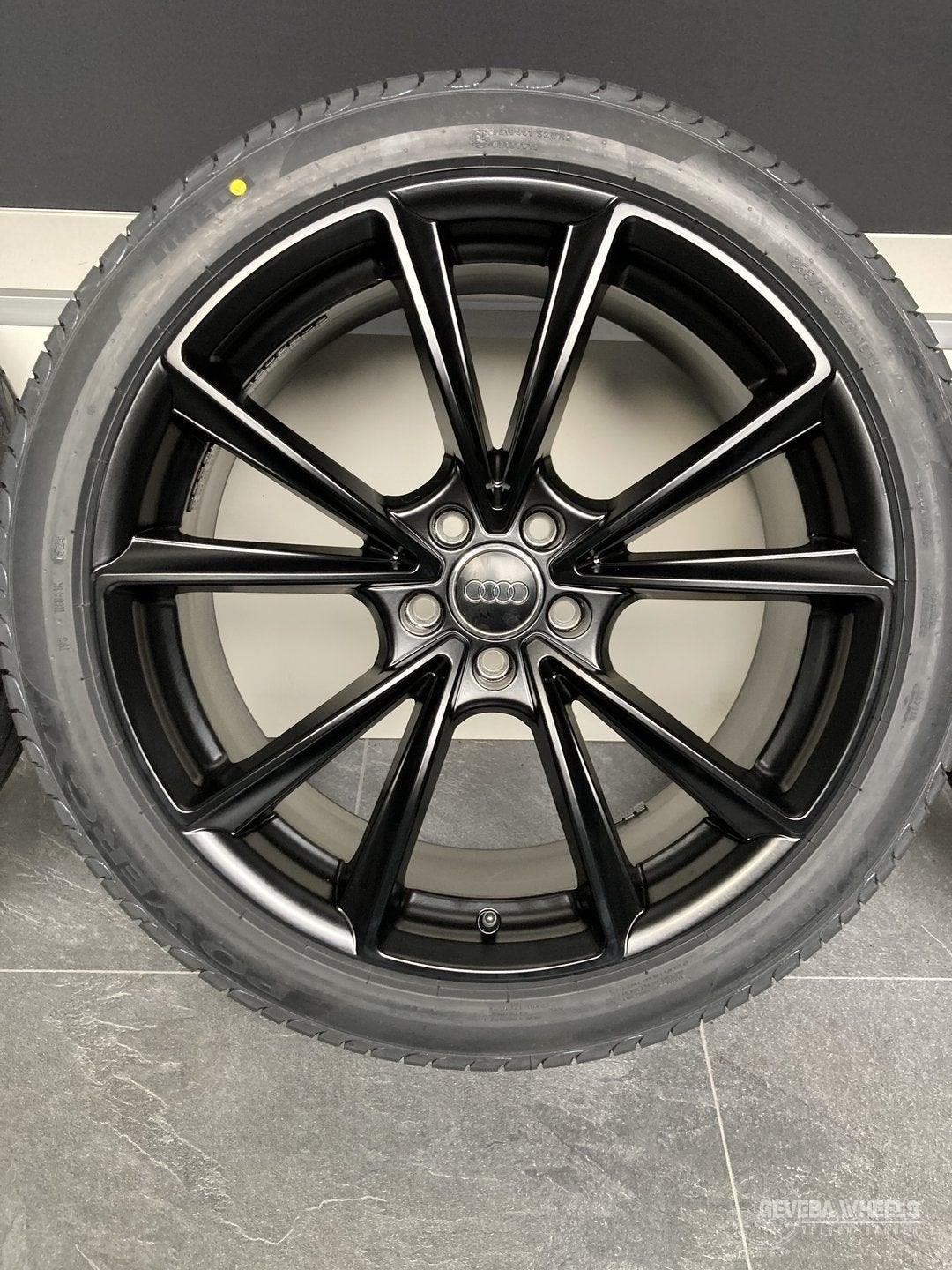 20” Audi A6 C8 / A7 /Q3 F3 sport velgen + banden 5x112, Gebruikt, 255 mm, -, -