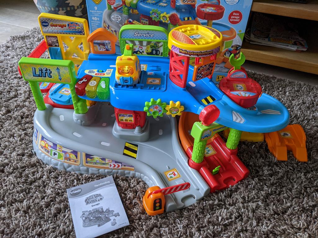 Vtech Toet toet auto's garage, Enfants & Bébés, Jouets | Vtech, Enlèvement ou Envoi, Comme neuf, 6 mois à 2 ans